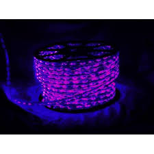 Led Rope Lighting Rolls 2 Wire Round 120v Black Ultraviolet 405nm Led Rope Lights Rope Light Black Light