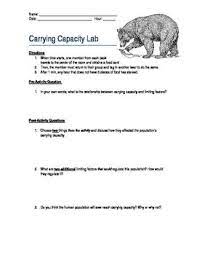 A Fun And Interactive Classroom Activity To Simulate Carrying Capacity And Limiting Factors Students Are Able Teaching Ecology Biology Classroom Gcse Science