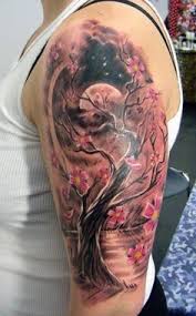 Cherry Blossom Tree Tattoo Designs And Meanings-Cherry Blossom Tree Tattoo  Ideas And Pictures | Picture Tattoos, Blossom Tree Tattoo, Blossom Tattoo