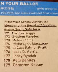 Profile for LaCael Palmer-Pratt School Board SD161