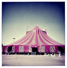 Shrine Circus Big Top Pink Tent Circus