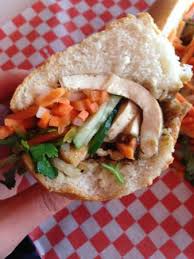 In a small saucepan, combine the water, sugar, and vinegar and bring to a boil. Lemongrass Tofu Picture Of Banh Mi Boys Toronto Tripadvisor