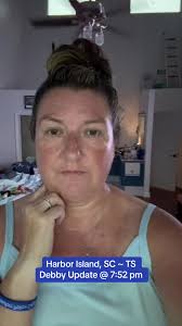 Harbor Island, SC TS Debby update at 7:52 pm ~ Wild winds & very heavy  rains. 😩💔🙏💨 Stay safe Lowcountry 🙏🙏🙏 #debby #hurricane  #harborislandsc #beaufortsc #lowcountry #wind #theweatherchannel ...