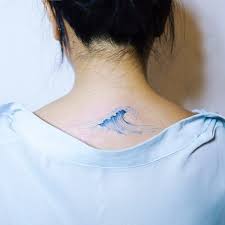 Wave Tattoo6 Blue Ink Tattoos Waves Tattoo Small Tattoos