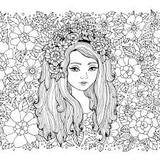 Choose the coloring page which your child is interested in. Printable Complex Coloring Pages Females Data Coloring Pages Order