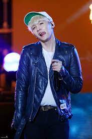 Bangtan Leather Jacket Red Leather Jacket Min Yoongi