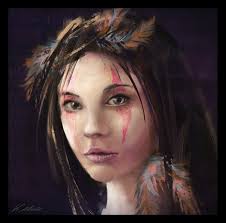 My second digital portrait study, I'm liking this one a lot :) what's  everyone working