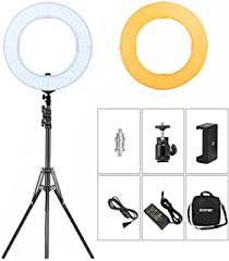 Zomei 14 Inch Led Ring Light Dimmable 41w 5500k Output Makeup Ezstl8sc