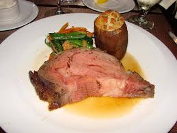 For me, this is the best. Prime Rib 12 Oz With Twice Baked Potato And Vegetable Picture Of Porterhouse San Mateo Tripadvisor