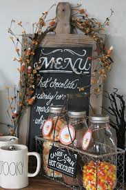 5 pieces coffee bar tier tray decorations kitchen coffee station supplies but first coffee sign for farmhouse tiered tray coffee theme signs mug life 5.0 out of 5 stars 6 $17.99 $ 17. Halloween Hot Chocolate Bar Clean And Scentsible
