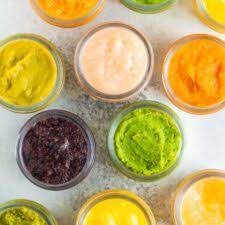 Wake and nurse or bottle (6 to 8 ounces breast milk or formula) 6 Baby Food Combinations Stage 2 Eating Bird Food