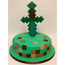 Perfect for anyone celebrating a 18th or 21st birthday! Minecraft Birthday Cake Ann S Designer Cakes