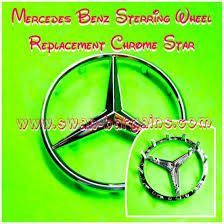 Whether you need to replace your oe steering wheel for practical or aesthetic reasons, we offer you a great range of honda civic replacement steering wheels to choose from. Mercedes Benz Steering Wheel Star Emblem Sg Benz Accessory