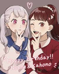 Noelle Silva Kahono Art By Mokuzu20 Twitter Black Clover Black Clover Anime Clover Anime