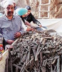 Remains of 100 Indian soldiers excavated from well in Punjab http://indiatoday.intoday.in/story/punjab-well-ajnala -amritsar-remains-martyrs-revolt-of-1857/1/346380.html