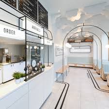 Seven Ice Cream Parlours Sprinkled With Interiors To Melt Your Heart Ice Cream Parlor Ice Cream Shop Shop Interiors
