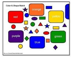 Color And Shape Match And Sort Smartboard File Smart Board Shape Matching Smart Board Games