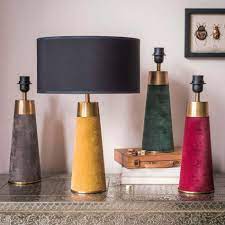 Touch control table lamp, 3 way dimmable bedside desk lamp with 2 fast usb ports and ac outlet, nightstand lamp for bedroom living room, modern office lamp, silver base, 60w led bulb included 4.6 out of 5 stars 1,574 Montana Velvet Table Lamps Graham Green