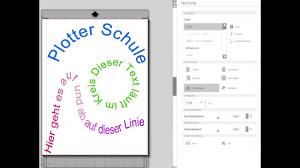 Einen brief schreiben muss jeder mal. Silhouette Studio Text Im Bogen Kreis Erstellen Youtube