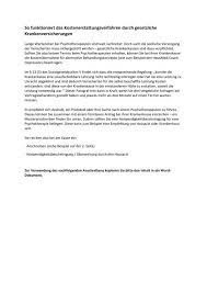 Auswirkungen auf die erstattung bei der zahnzusatzversicherung. Antrag Zur Kostenerstattung Hausmed