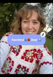 Kersttrui deel 6️⃣ Mijn kersttrui is af!🤩🎄 Wat een cadeautje zo op mijn  verjaardag🥰 #chapter23 Patroon📝: aan het schrijven… Garen🧶: @LANGYARNS