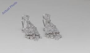 Solitaire 5.00 ct round cut diamond stud earring solid 14k white gold 9mm $495. Round Diamond Stud Earrings 14k White Gold 0 5 Ct H Color Si1 Clarity