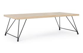 Tub table and examination table option even top for examination table (mb990103) District Coffee Table 120x60 Bizzotto