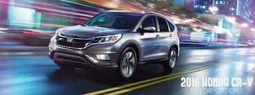 2016 Honda Cr V Color Options