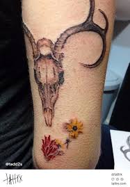 Tedd2s Tattoo Georgia O Keeffe Adaptation Tattrx Com Artists Tedd2s Tattoos Georgia Okeefe Skull Georgia O Keeffe