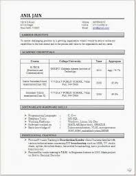 Resume format pick the right resume format for your situation. Fresher Resume Format Download Pdf