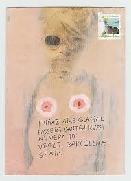 barcelona spain mail art postcard mailing sound art