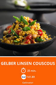 Gelber Linsen Couscous Rezept Gelbe Linsen Couscous Linsen