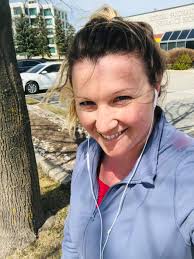 Afternoon walk with friends and family