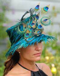 Ascot Hat Hats Feather Hat Beautiful Hats