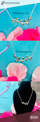 Nwot T Co Paloma Picasso Olive Leaf Vine Pendant Womens Jewelry Necklace Picasso Style Rose Gold Chain