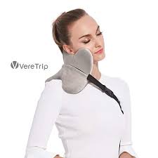 Veretrip Memory Foam Travel Neck Pillow Patented Design For Airplanes Cars Buses Trains Office Neck Pillow Travel Travel Pillow Memory Foam Travel Pillow