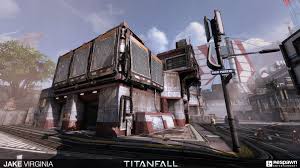 This Is A Multiplayer Map That I Worked On For Titanfall 2 I Worked On World Building And Propagating The Single Player Crashsite Styl Titanfall City Virginia