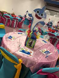 Baby Shark Centerpieces Shark Themed Party Baby Shark Birthday Party