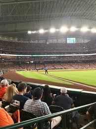 minute maid park section 133 home of houston astros