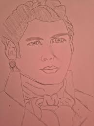 Hello, new here! Thought this group might appreciate my new regency  inspired illustration 💜🐝