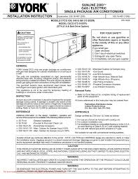 A wiring diagram is a streamlined traditional photographic depiction of an electric circuit. York Sunline 2000 D7cg 060 Operating Instructions Manualzz