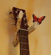 Corner decor diy macrame guitar hanger. Guitar Wall Mount Hanger Free Quick And Dirty 9 Steps With Pictures Instructables