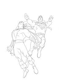 Shazam coloring page download this coloring page of shazam. Shazam Cover By Joshua Middleton In The March 2019 Captain Marvel Comic Art Sketchbook