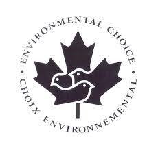 Logo for environment and climate change canada. Environnement Canada Choix Environnemental Typographie