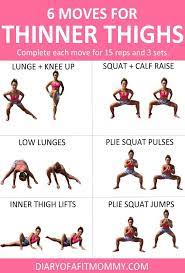 6 Inner Thigh Exercises That Ll Tone Your Legs Like Crazy Diary Of A Fit Mommy Mommy Workout Inner Thigh Workout Thigh Exercises