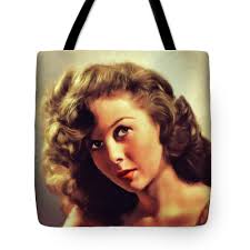 Susan Hayward, Vintage Actress #10 Bath Towel by Esoterica Art Agency