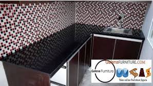 Desain meja dapur kitchen set. Jual Meja Marmer Dapur Desain Minimalis Modern