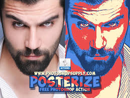 May 22, 2021 · photoshop brings the endless potential for photo editing, and one of the best ways to make use of photoshop's capabilities is to use actions. Free Posterize Photoshop Action Photoshop Supply