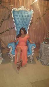 Light Blue And Silver Throne Chair For Baby Shower Or Any Special Event Baby Shower Chair Royal Baby Showers Baby Shower