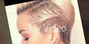 قصات شعر بوي 2018الاجمل لهذه السنة لمحبي الجرائة ear tattoo behind ear tattoo ear